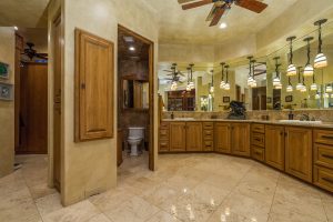 luxury master bathroom cabinets Scottsdale