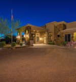 driveway new home luxury builder Scottsdale AZ