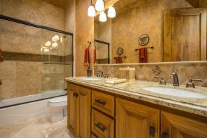 guest bathroom Scottsdale custom homes